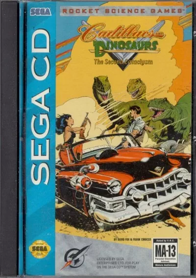 ROM Cover: Cadillacs & Dinosaurs - The Second Cataclysm (U)