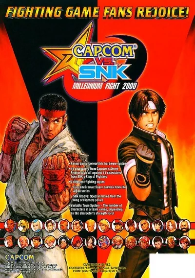 ROM Cover: Capcom Vs. SNK Millennium Fight 2000 (Rev A)