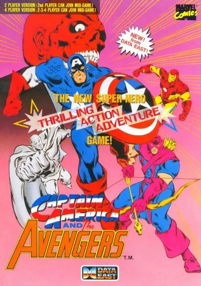 ROM Cover: Captain America and The Avengers (Asia Rev 1.4)