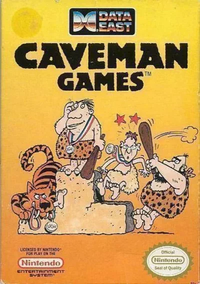 ROM Cover: Caveman Games