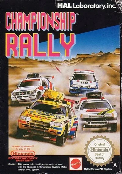 ROM Cover: Championship Rally (A)