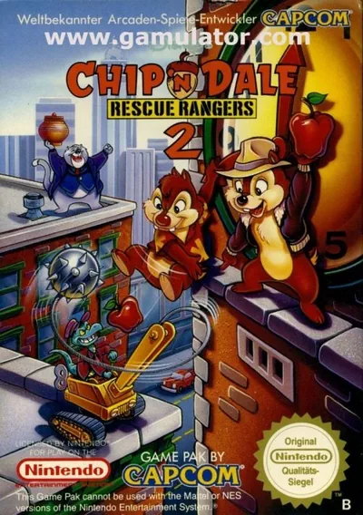 ROM Cover: Chip 'n Dale Rescue Rangers 2