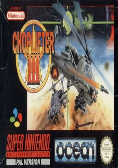 ROM Cover: Choplifter III (54553)