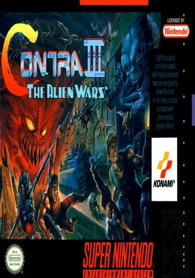 ROM Cover: Contra III - The Alien Wars