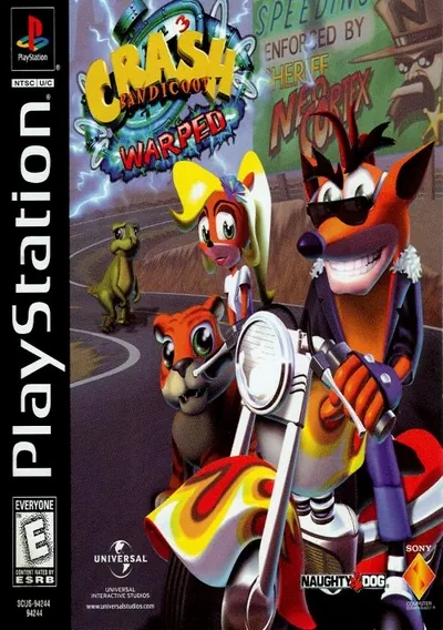 ROM Cover: Crash Bandicoot 3 - Warped