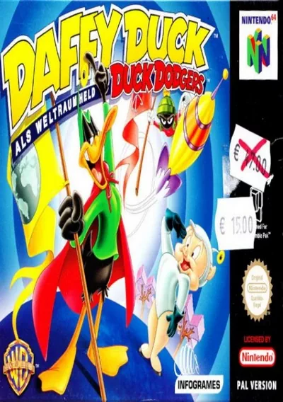 ROM Cover: Daffy Duck Starring as Duck Dodgers (E)