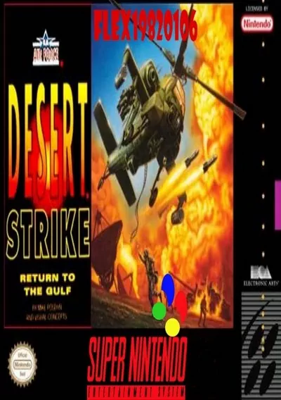 ROM Cover: Desert Strike - Return To The Gulf