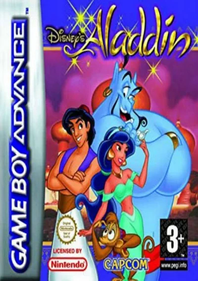 ROM Cover: Disney's Aladdin (Eurasia) (J)