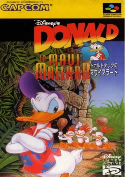 ROM Cover: Donald Duck - Maui Mallard In Cold Shadow (J)