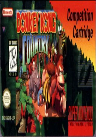 ROM Cover: Donkey Kong Country - Competition Cartridge