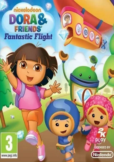 ROM Cover: Dora and Friends Fantastic Flight (E) (M4) (EXiMiUS)