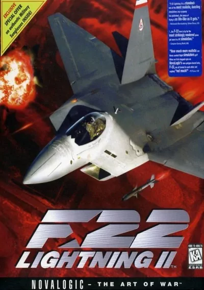 ROM Cover: F-22 Lightning 2