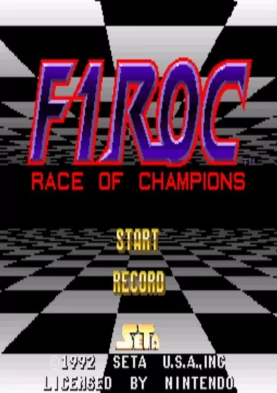 ROM Cover: F1 ROC - Race Of Champions