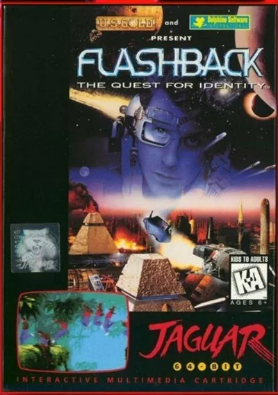 ROM Cover: Flashback - The Quest for Identity (World) (En,Fr)