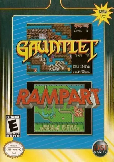 ROM Cover: Gauntlet & Rampart