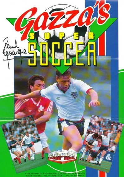 ROM Cover: Gazza's Super Soccer (Europe) (En,Fr,It,Gd)