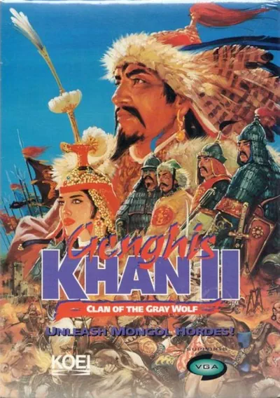 ROM Cover: Genghis Khan II - Clan Of The Gray Wolf