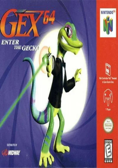 ROM Cover: Gex 64 - Enter the Gecko (Europe)