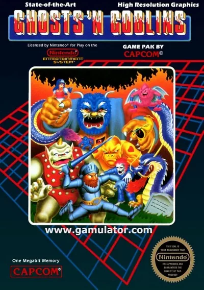 ROM Cover: Ghosts'n Goblins