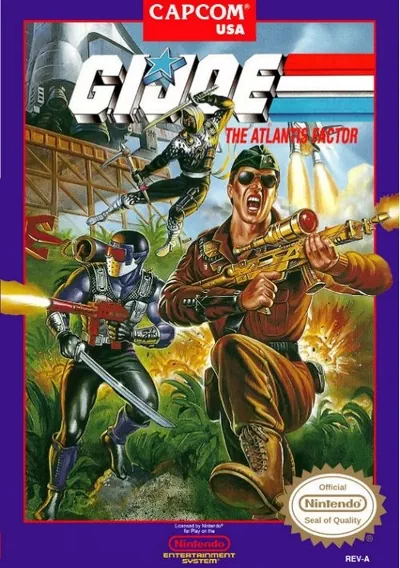 ROM Cover: GI Joe - The Atlantis Factor