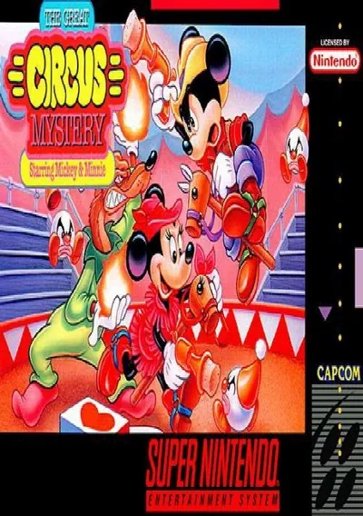 ROM Cover: Great Circus Mystery Starring Mickey & Minnie, The