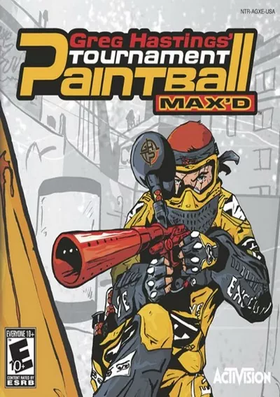 ROM Cover: Greg Hastings' Tournament Paintball Max'd