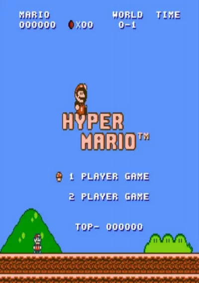 ROM Cover: Hyper Mario (SMB1 Hack) [a1]