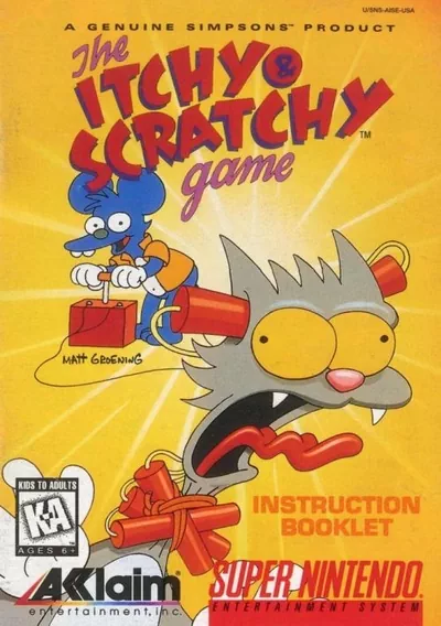 ROM Cover: Itchy & Scratchy Game, The