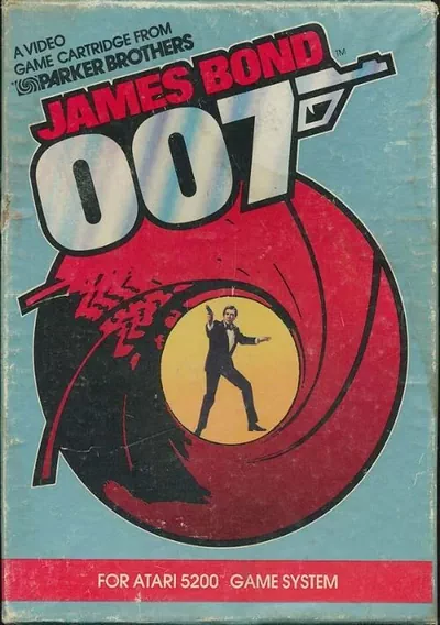 ROM Cover: James Bond 007 (1983) (Parker Bros)