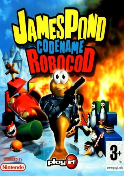 ROM Cover: James Pond - Codename Robocod (E)(Legacy)