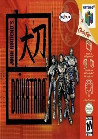 ROM Cover: John Romero's Daikatana