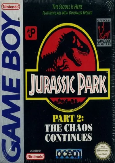 ROM Cover: Jurassic Park 2 - The Chaos Continues