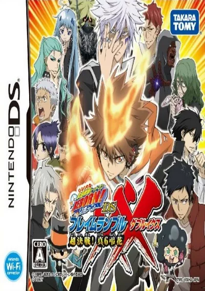 ROM Cover: Katekyoo Hitman Reborn! DS Flame Rumble XX - Kessen! Real 6 Chouka (J)