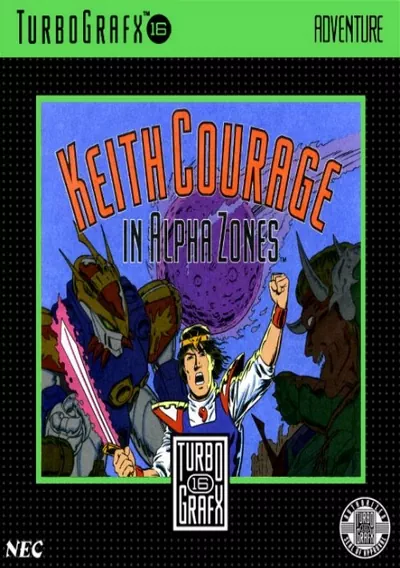 ROM Cover: Keith Courage In Alpha Zones