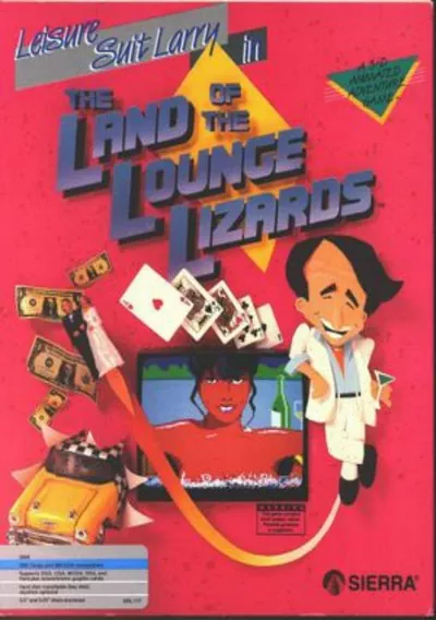 ROM Cover: Leisure Suit Larry in the Land of the Lounge Lizards