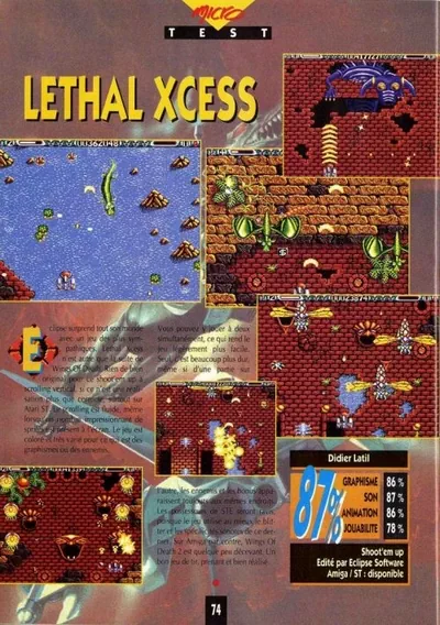 ROM Cover: Lethal Xcess - Wings Of Death II