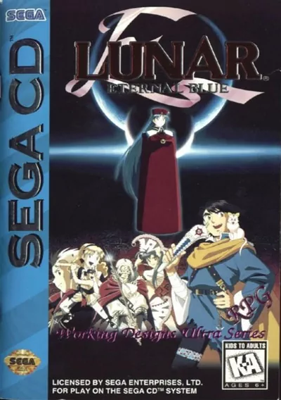 ROM Cover: Lunar - Eternal Blue (U)