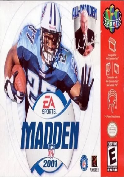 ROM Cover: Madden NFL 2001