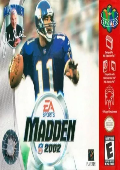 ROM Cover: Madden NFL 2002