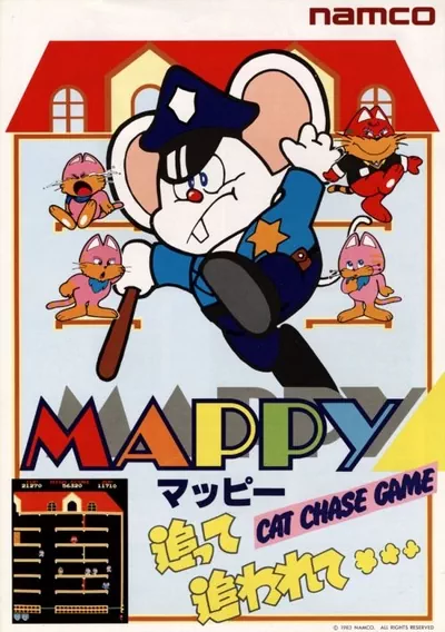 ROM Cover: Mappy (1988)(N. Kei)