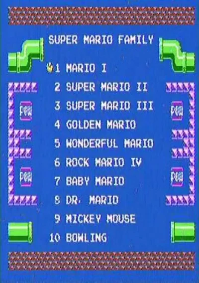 ROM Cover: Mario Family 10-in-1