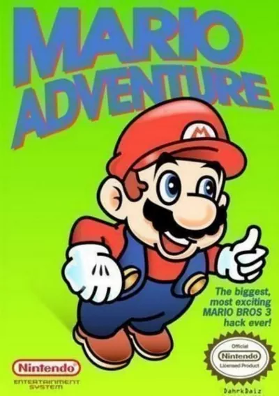 ROM Cover: Mario Nude (SMB1 Hack)