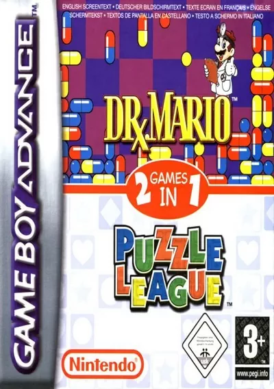 ROM Cover: Dr. Mario and Puzzle League - 2 in 1