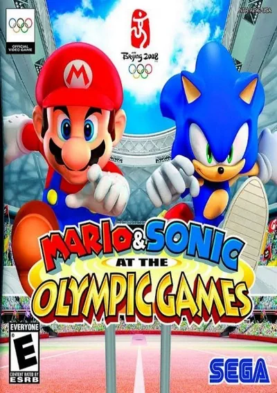 ROM Cover: Mario wa Sonic Beijing Ollimpik (K)(AC8)