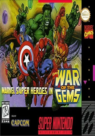 ROM Cover: Marvel Super Heroes - War Of The Gems (EU)