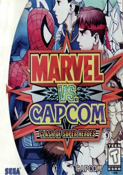 ROM Cover: Marvel Vs. Capcom Clash Of Super Heroes