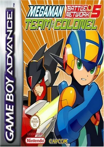 ROM Cover: MegaMan Battle Network 5 - Team Colonel (EU)