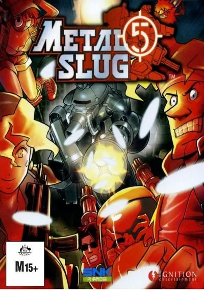 ROM Cover: Metal Slug 5 (JAMMA PCB)