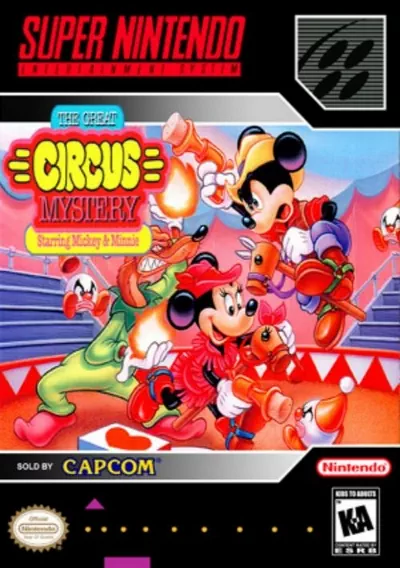 ROM Cover: Mickey & Minnie - The Great Circus Mystery (E)