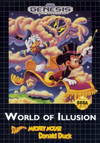 ROM Cover: Mickey Mouse - World Of Illusion (EU)